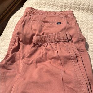 GAP Woman's  Pink cotton jogger Pants size xl never worn